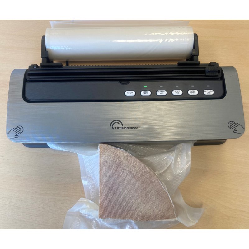Little balance Easy Saver Roll appareil de mise sous vide, argent/noir, 150 Watts